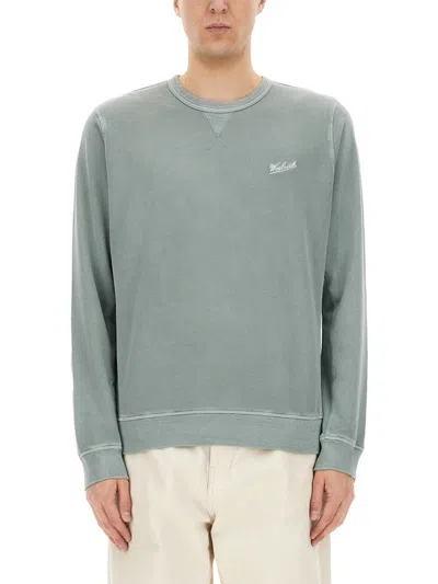WOOLRICH WOOLRICH SWEATSHIRT WITH LOGO