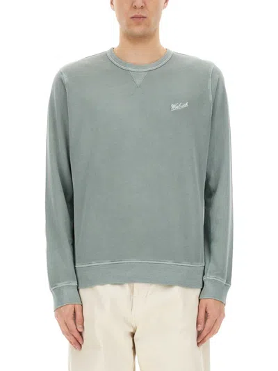WOOLRICH WOOLRICH SWEATSHIRT WITH LOGO