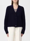 Woolrich Sweatshirt  Woman Color Blue In Black