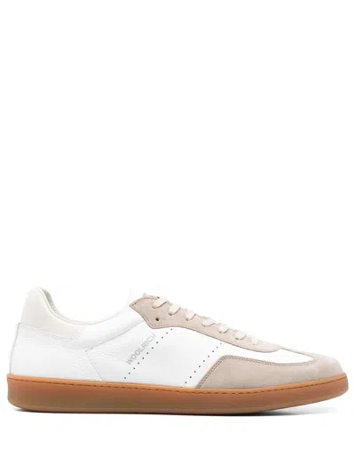 Woolrich Swing Court Shoes In Beige