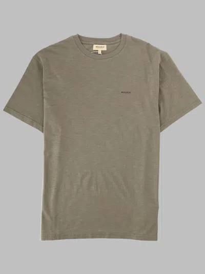 Woolrich T Shirt Con Logo In Green