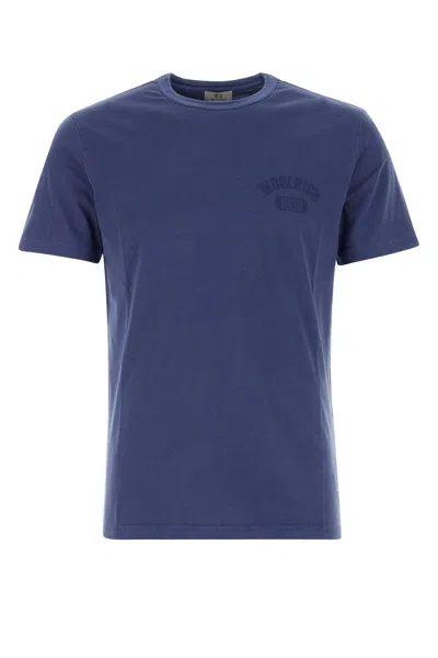 Woolrich T-shirt-xl Nd  Male In Blue