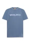 Woolrich Light Garment Dyed T-shirt With Logo