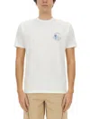 Woolrich Men's T-shirt With Print In White