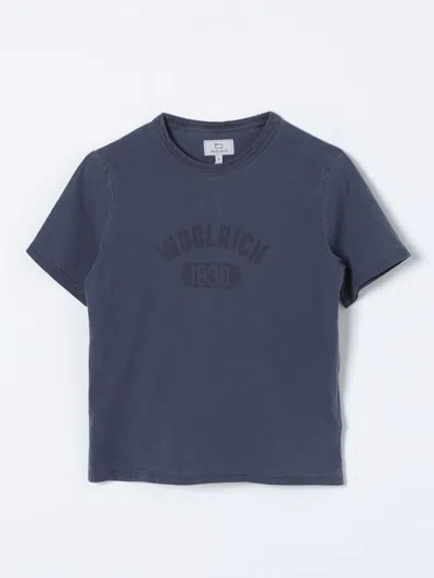 Woolrich T-shirt  Kids Color Blue