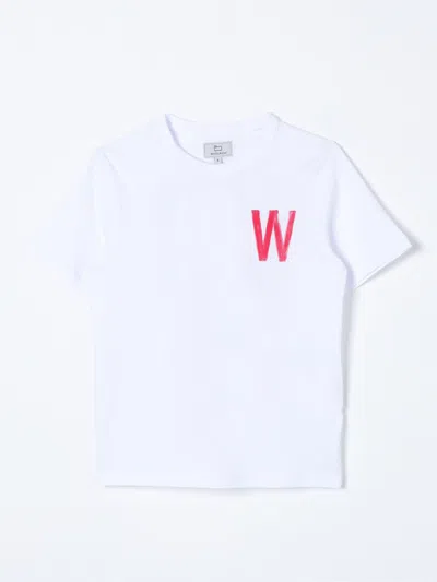 Woolrich T-shirt  Kids Color White