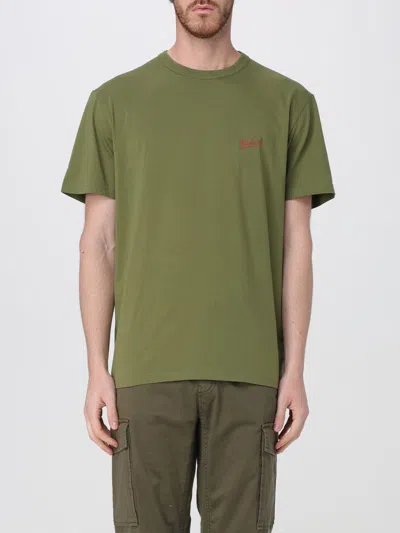 WOOLRICH T-SHIRT WOOLRICH MEN COLOR GREEN,423071012