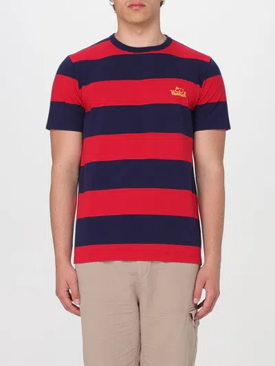 Woolrich T-shirt  Men Color Red In 红色