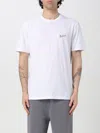 Woolrich Logo-printed Crewneck T-shirt In Weiss