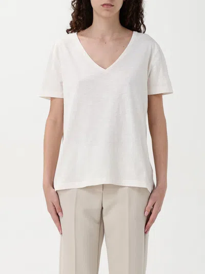 Woolrich T-shirt  Woman Color Yellow Cream