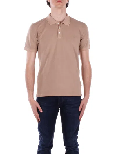 Woolrich T-shirts And Polos Beige In Beige Beige