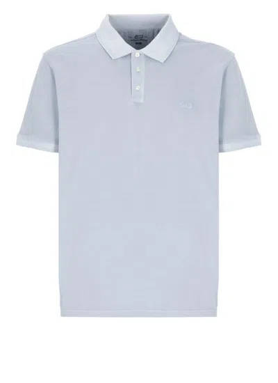 Woolrich T-shirts And Polos In Blue
