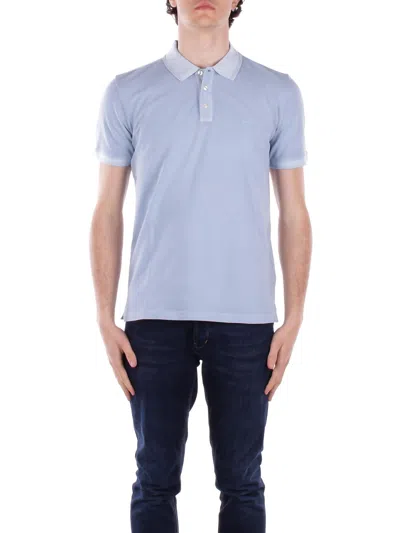 Woolrich T-shirts And Polos Light Blue In Celeste Azzurro