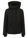 Woolrich Tailored Military Jacket In Black