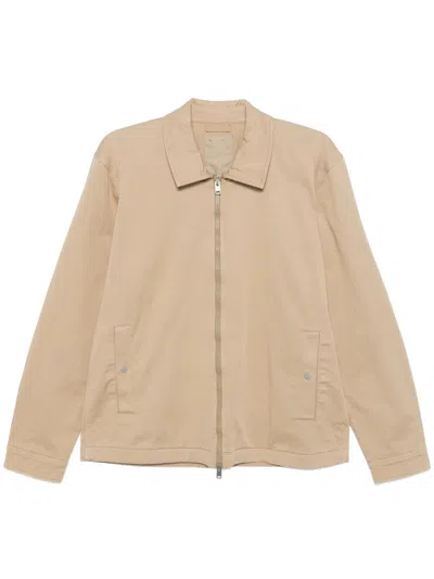 Woolrich Tailored Mini Coat In Beige