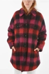 Woolrich Tartan 2 Pockets And Double Breast Pockets Overshirt