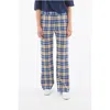 Woolrich Tartan Checked Palazzo Pants With Belt Loops