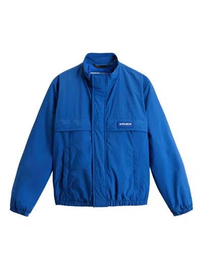 Woolrich Kids' Taslan Padded Jacket In Blue