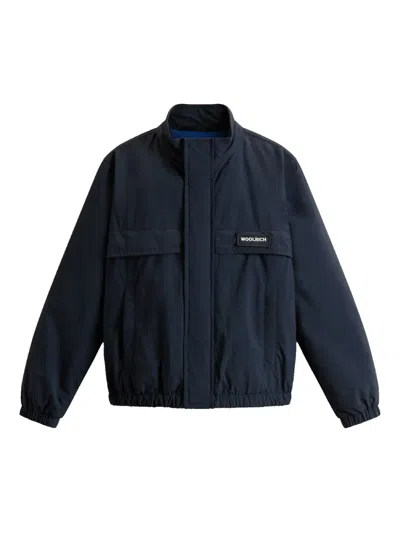 Woolrich Kids' Taslan Padded Jacket In Blue