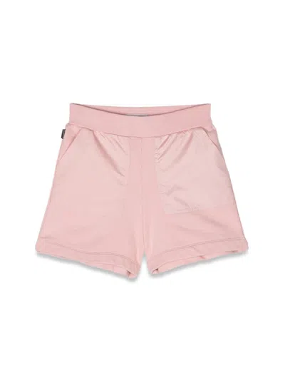 Woolrich Tech Fleece Bermuda Shorts In Pink