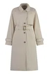 Woolrich Technical Fabric Trench Coat