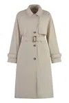 WOOLRICH WOOLRICH TECHNO FABRIC TRENCH COAT