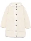 Woolrich Teddy Parka In Neutrals