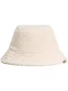 Woolrich Textured-finish Bucket Hat In Neutrals