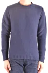 Woolrich Textured Knit Sweater In Elegant Sky Blue In Blue