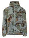 Woolrich Tie-dye Jacket In Green
