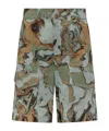 Woolrich Tie-dye Shorts In Gray
