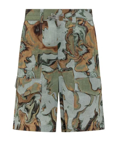 WOOLRICH WOOLRICH PATTERNED CARGO SHORTS