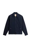 Woolrich Timber Zip-front Jacket In Blue