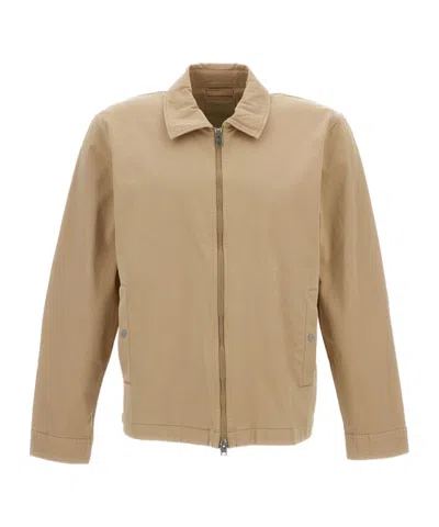WOOLRICH WOOLRICH TIMBER ZIP-FRONT JACKET