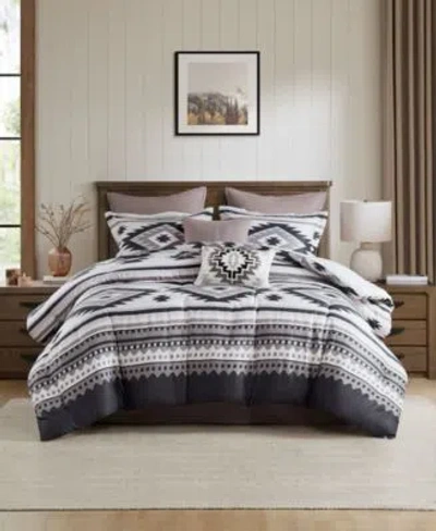 Woolrich Timberline Textured 8 Pc. Comforter Sets In Brown