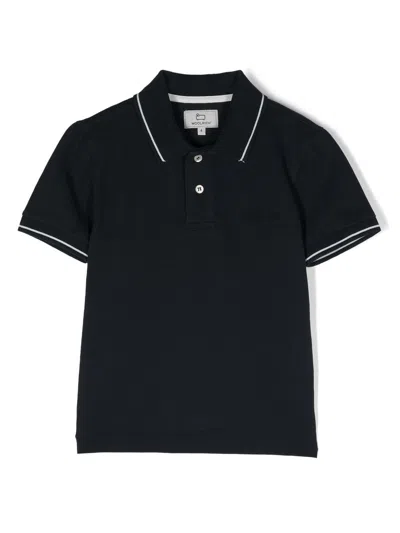 WOOLRICH TIPPED POLO SHIRT 