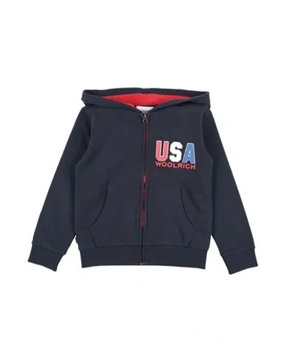 Woolrich Babies'  Toddler Boy Sweatshirt Midnight Blue Size 6 Cotton