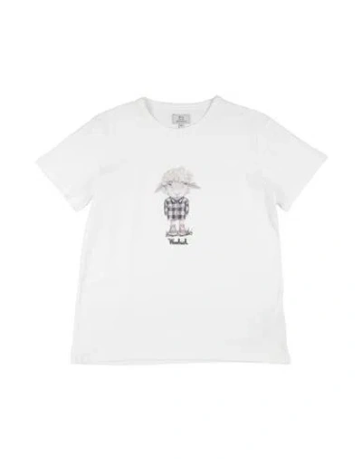 Woolrich Babies'  Toddler Girl T-shirt White Size 6 Cotton