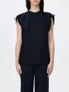 Woolrich Linen Blouse In Black