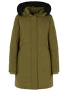 Woolrich Padded Parka In Green