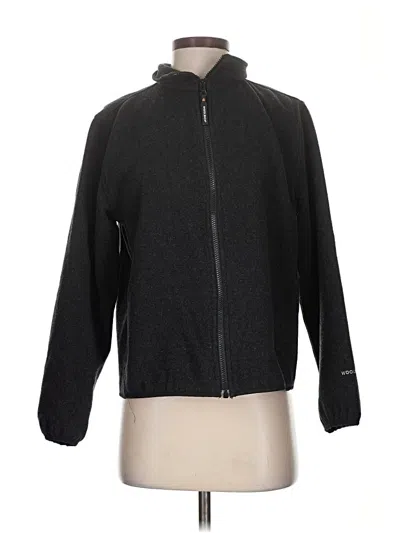 Pre-owned Woolrich Track Jacket In Black