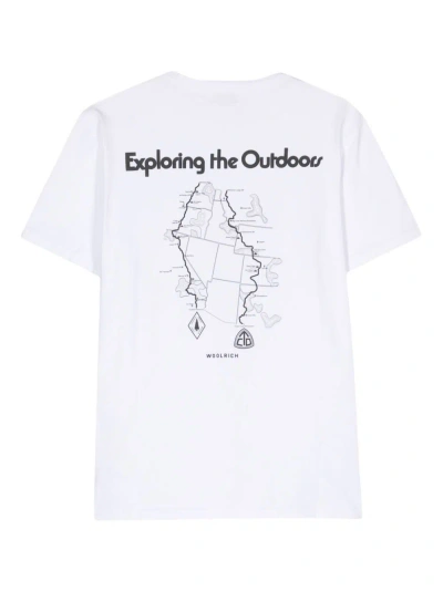 Woolrich Trail T-shirt In White