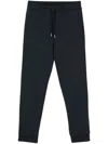 WOOLRICH WOOLRICH NAVY BLUE COTTON SWEATPANTS WITH DRAWSTRING