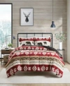 Woolrich Tunbridge Sherpa Comforter Sets In Red