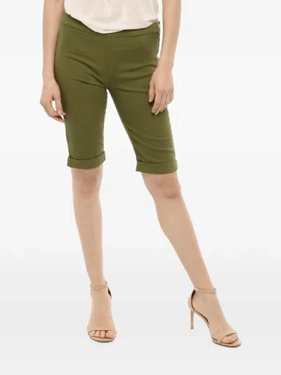 Woolrich Turn-up Hem Shorts In Green