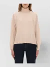 Woolrich Turtleneck Knitwear Long Sleeves In Neutral