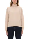 Woolrich Turtleneck Knitwear Long Sleeves In Neutral