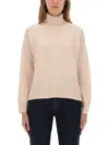 Woolrich Turtleneck Knitwear Long Sleeves In Neutral