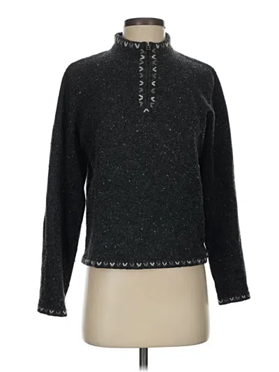 Pre-owned Woolrich Turtleneck Sweater In Black