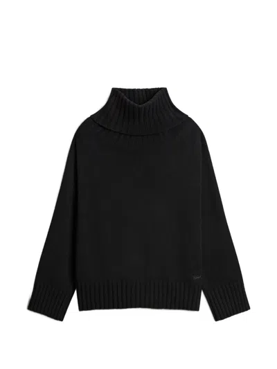 Woolrich Turtleneck Sweater In Black
